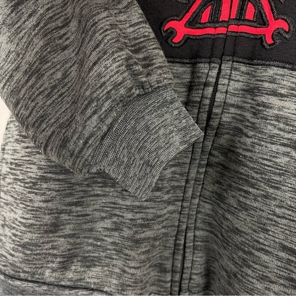 Star Wars Size 7 Darth Vader Sherpa Lined Zip Hooded Jacket Warm Thick - Picture 4 of 9